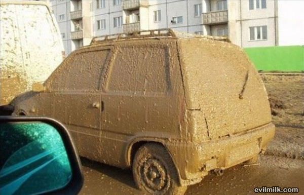 Muddy Car