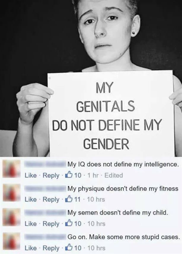 My Genitals Do Not Define My Gender