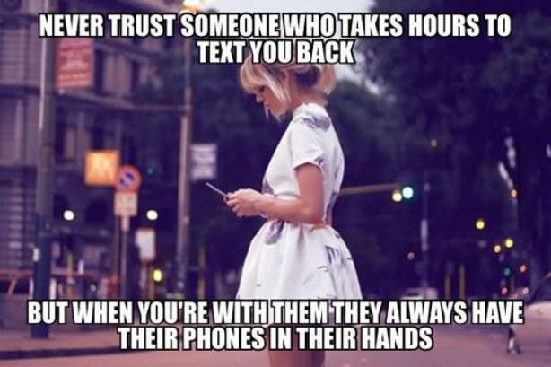 Never Trust Those People
