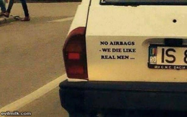 No Airbags Here