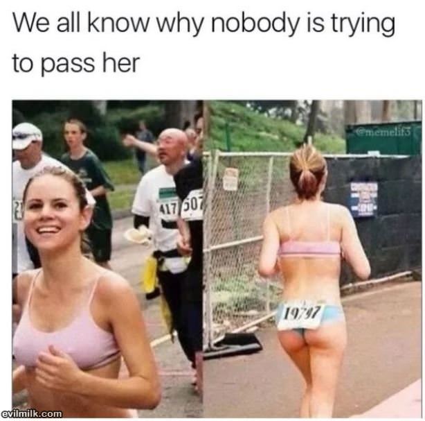 Nobody Is Trying To Pass Her