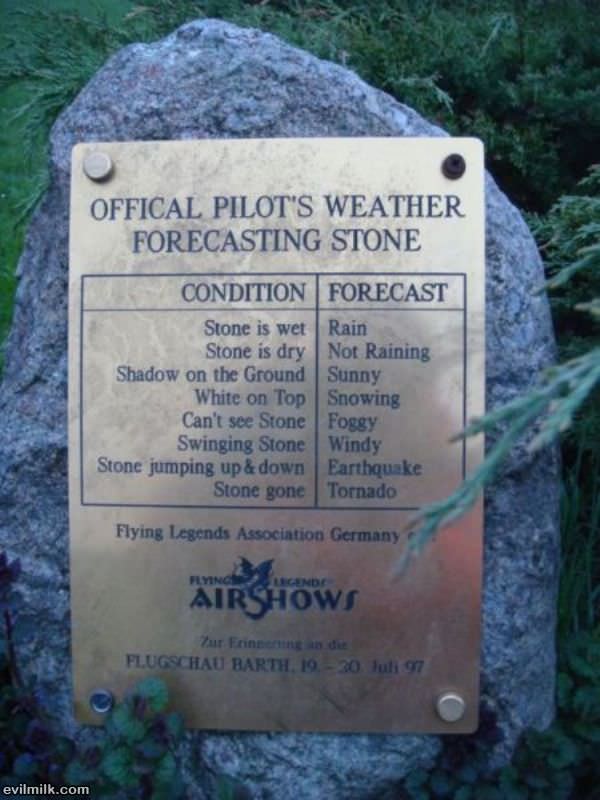 Official Weather Stone