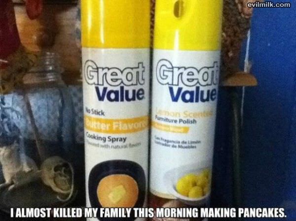 Pancake Spray