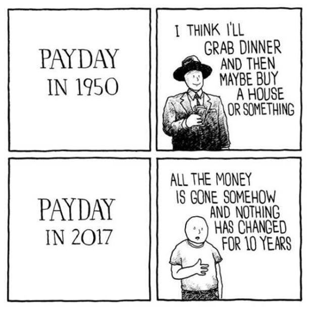 Paydays Have Changed