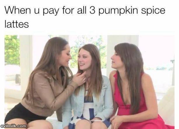 Paying For Pumpkin Spice