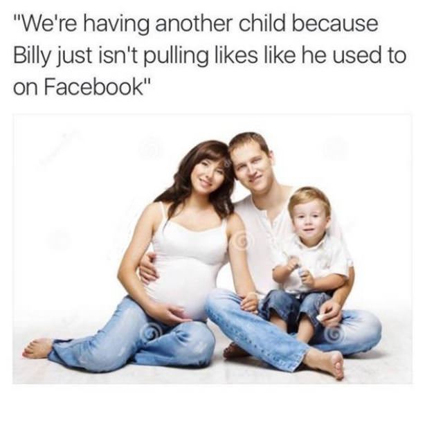 People having kids these days