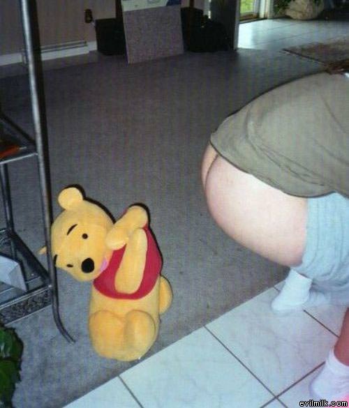 Pooh Is Scared