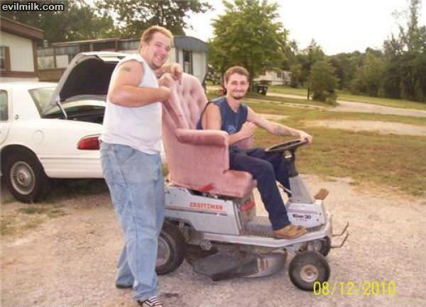 Redneck Lawn Mower