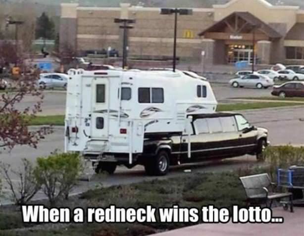 Redneck Lotto Winner