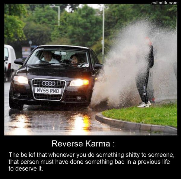 Reverse Karma