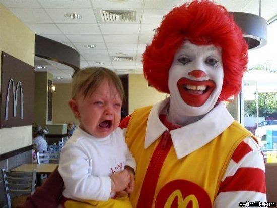 Ronald Scaring The Kids