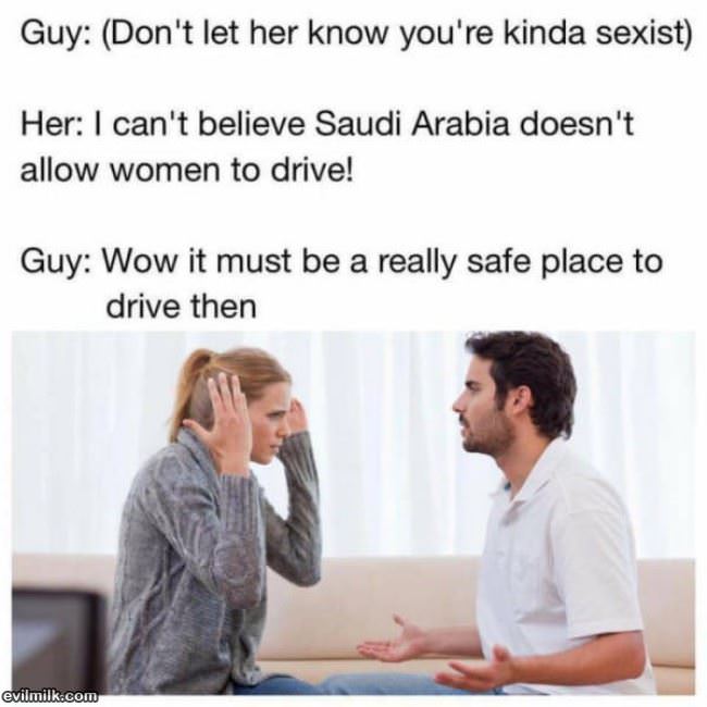 Safest Place To Drive