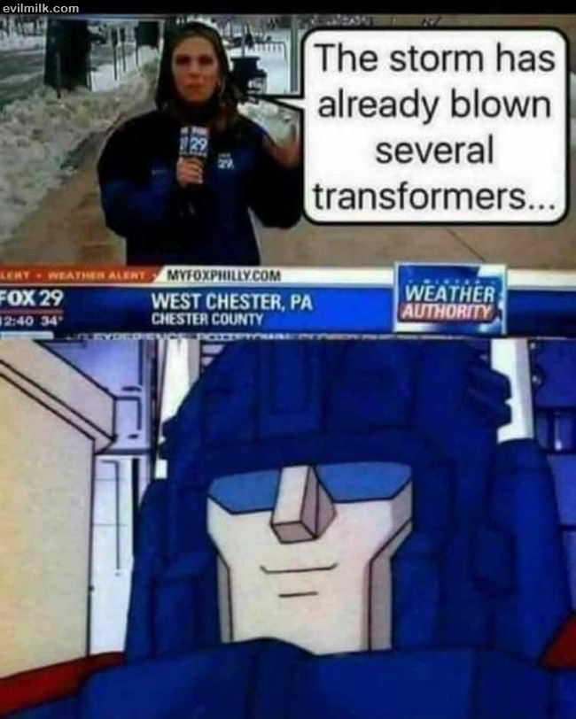Several Blown Transformers