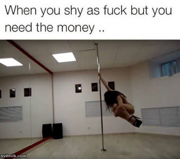 Shy Girls Need Money Too