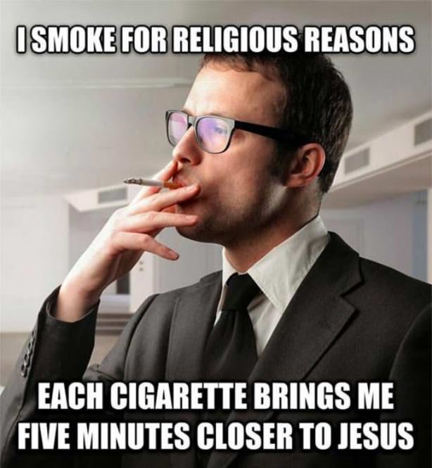 Smoke For Religious Reasons