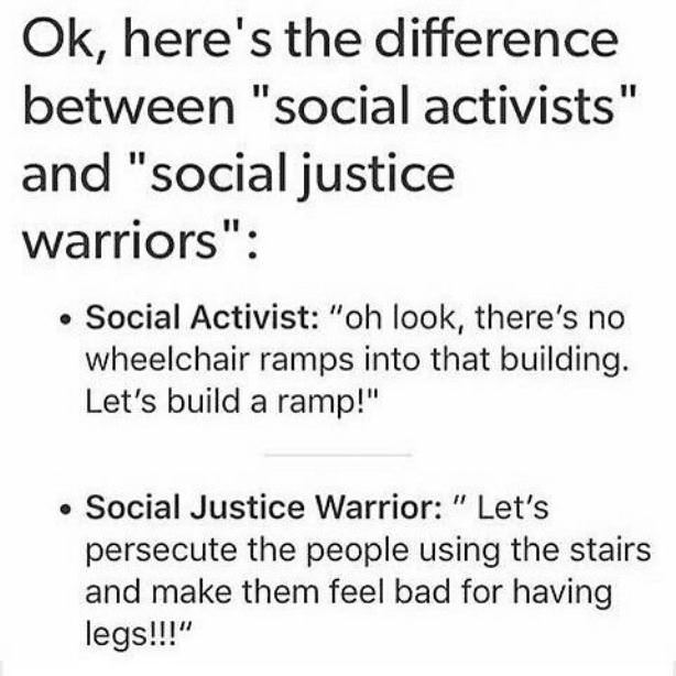 Social Activists Vs Sjws