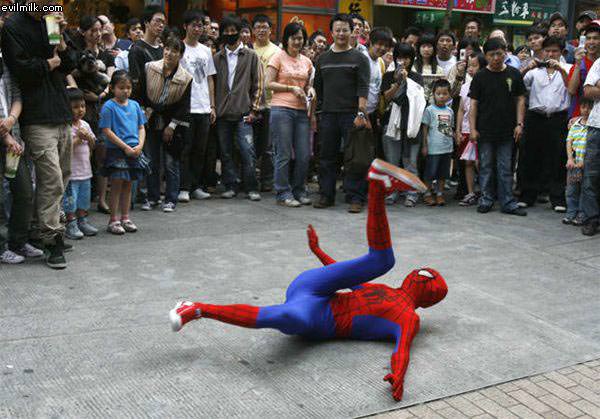 Spiderman Breakdance