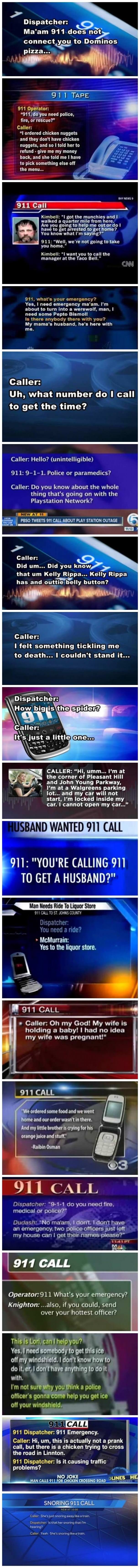 Strange 911 Calls
