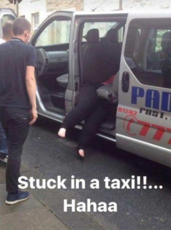 Stuck In A Taxi