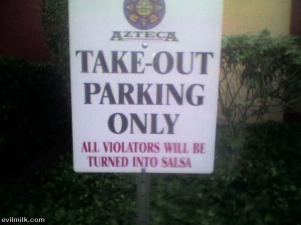 Take Out Parking
