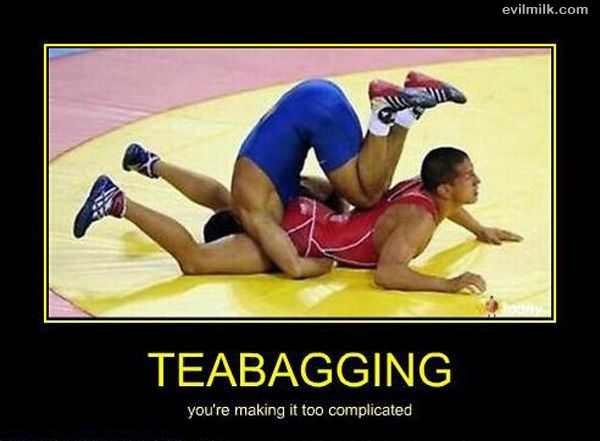 Teabagging