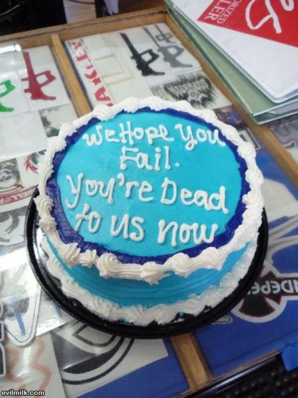 The Fail Cake