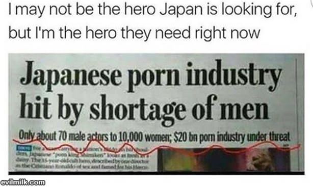 The Hero Japan Needs