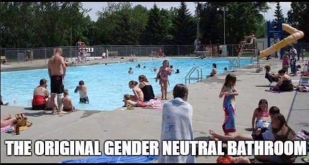 The Original Gender Neutral Bathroom