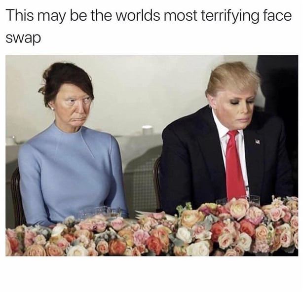 The Worlds Most Terrifying Face Swap