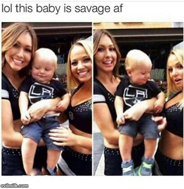This Baby Is Savage