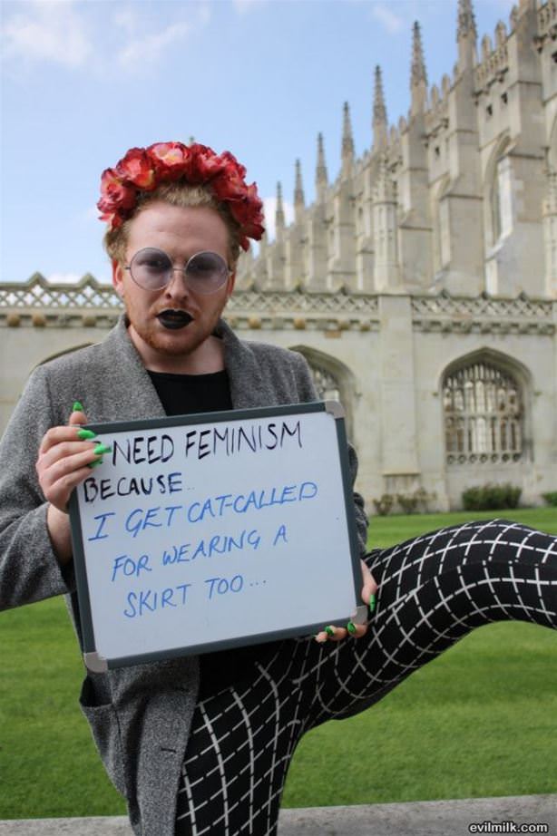 This Dude Needs Feminism
