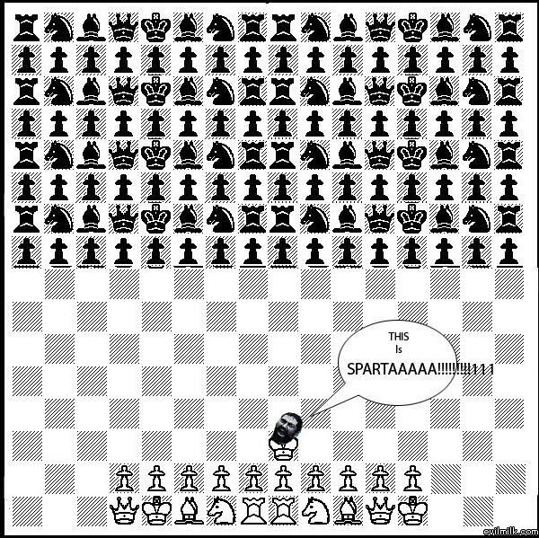 This Is Sparta And Chess