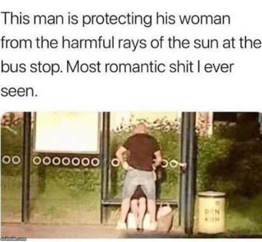 This Man Is Protecting Her