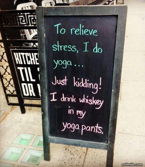 To Relieve Stress
