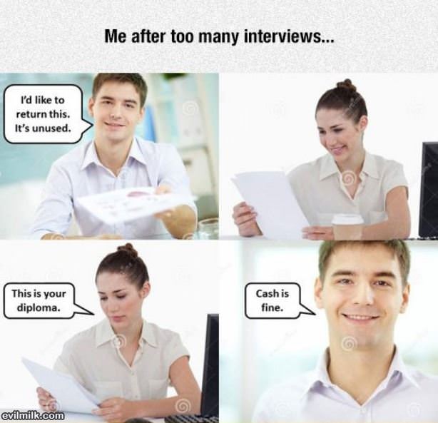 Too Many Interviews