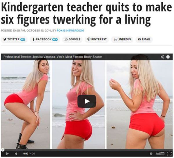 Twerking Teacher