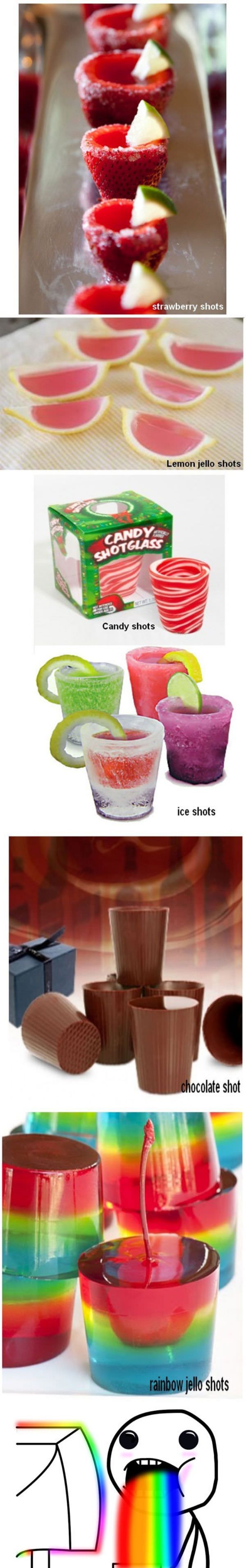 Types Of Shots