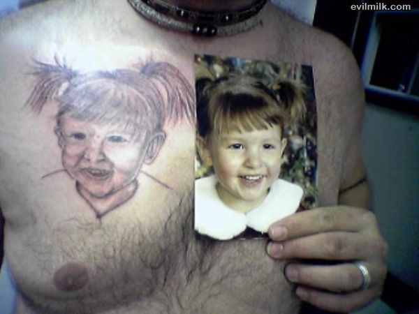 Weird Childs Tattoo