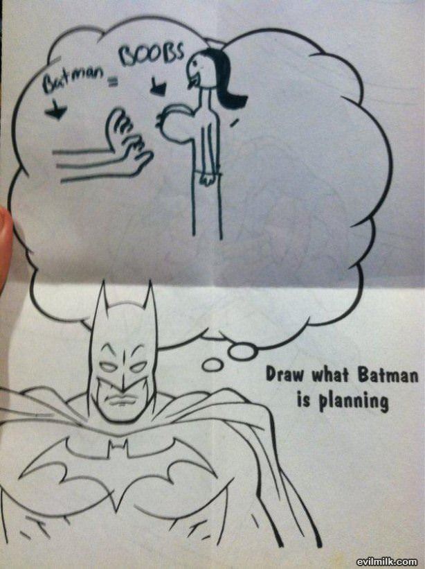 What Is Batman Planning