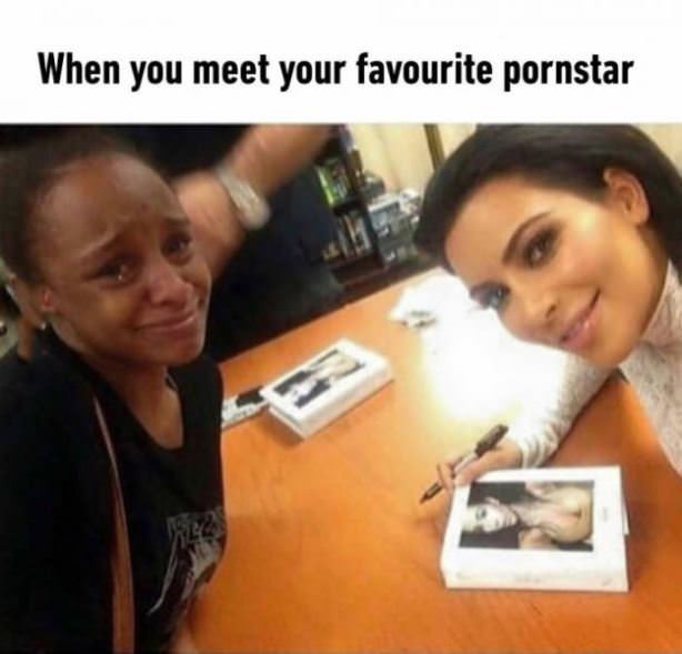 When You Meet Your Favorite