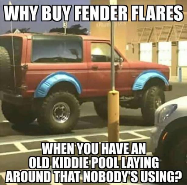 Who Needs Fender Flares
