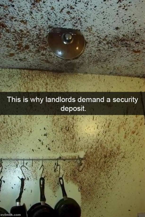 Why Landlords Want A Security Deposit