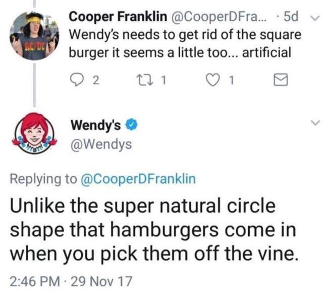 You Win This Round Wendys