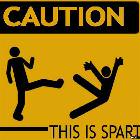 Caution Sparta