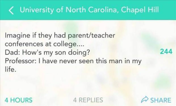 college