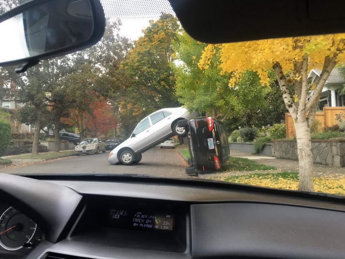 You cant park there