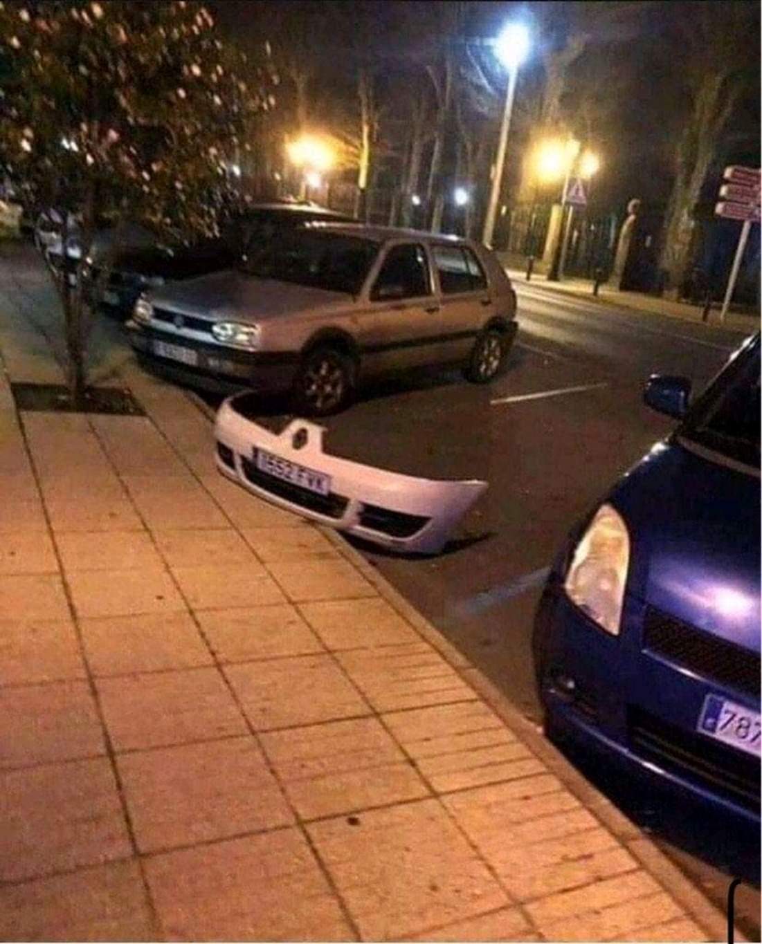 You cant park there