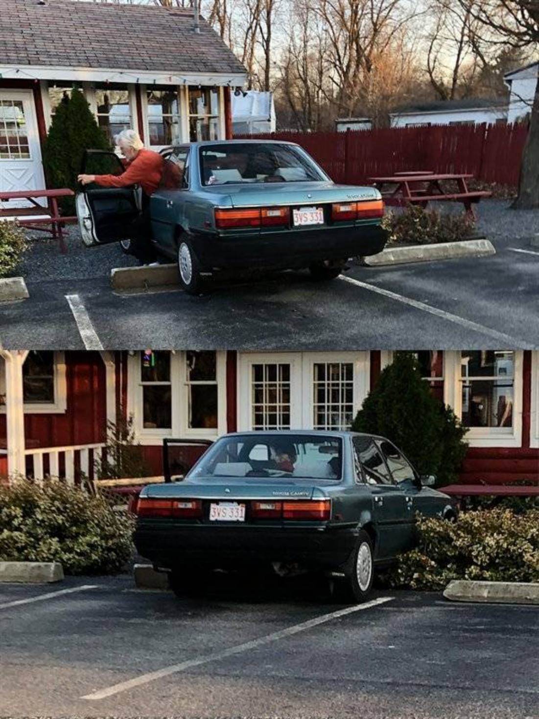 You cant park there