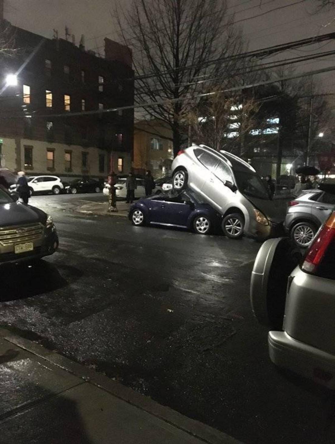 You cant park there