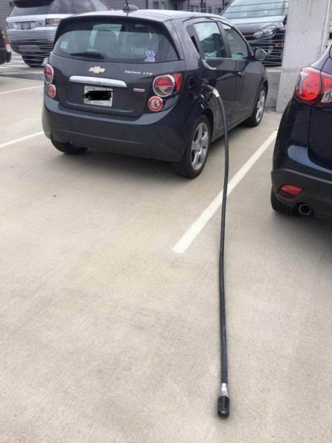 You cant park there